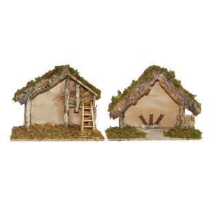 DODATEK ZA JASLICE EUROMARCHI PRAZNA HIŠA LESENA 32X18X23 CM DODATEK ZA JASLICE EUROMARCHI PRAZNA HIŠA LESENA 32X18X23 CM