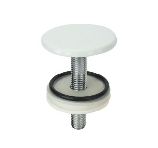 DODATKI ZA SANIT.KERAMIKO VAFRA ČEP ZA UMIVALNIK BELI 50MM