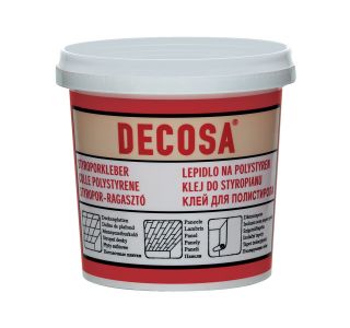  LEPILO ZA STIROPOR DECOSA ZA STROPNE PLOŠČE IN IZOLACIJSKE TAPETE  1 KG