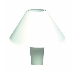 DROBNI ART.ZA USTVARJANJE RAYHER SENČNIK ZA LUČ, STOŽČAST BEL, 30-10 CM, VIŠ. 19 CM