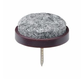 DRSNIK Z ŽEBLJIČKOM HETTICH DIY FI 25 MM, RJAV, V ZAVOJU JE 8 KOS