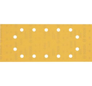 EXPERT C470 BRUSNI PAPIR S 14 LUKNJAMI ZA EKSCENTRIČNE BRUSILNIKE, 115 X 280 MM, G 400, 10 KOSOV