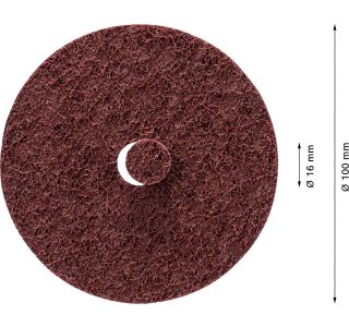 EXPERT N477 SCM BRUSNA PLOŠČA ZA KOTNE BRUSILNIKE, 100 X 16 MM, SREDNJA