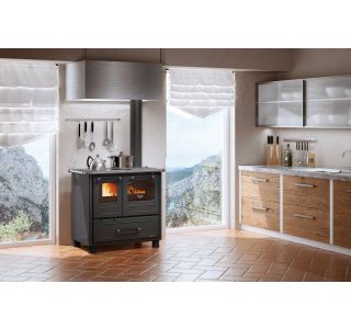 ŠTEDILNIK NA TRDA GORIVA NORDICA FAMILY 4.5 ANTRACIT ŠTEDILNIK NA TRDA GORIVA NORDICA FAMILY 4.5 ANTRACIT