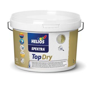 FASADNA BARVA HELIOS SPEKTRA TOP DRY BELA 5 L B1
