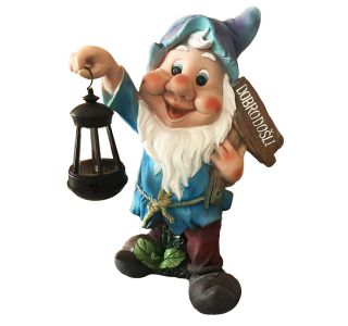 FIGURA, OKRASNA PALČEK DOBRODOŠLI VIŠ. 40 CM