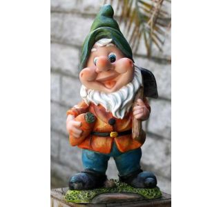 FIGURA, OKRASNA PALČEK Z MOTIKO VIŠ.25 CM