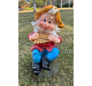 FIGURA, OKRASNA PALČEK Z ORGLICAMI VIŠ.30 CM