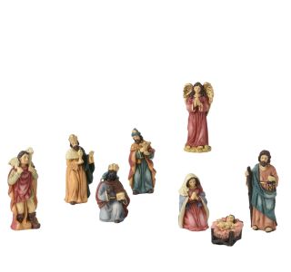 FIGURA ZA JASLICE DECORIS JASLIČNI SET 8 KOS 3.7X2.5X9 CM FIGURA ZA JASLICE DECORIS JASLIČNI SET 8 KOS 3.7X2.5X9 CM