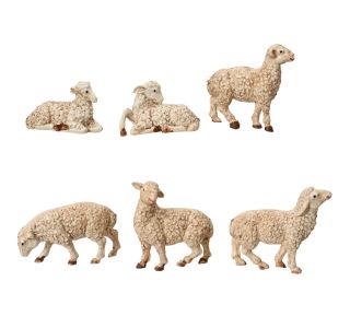 FIGURA ZA JASLICE DECORIS OVČKE 10X12 CM 6/1 FIGURA ZA JASLICE DECORIS OVČKE 10X12 CM 6/1