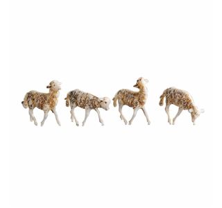FIGURA ZA JASLICE EUROMARCHI OVČKE 7X6 CM 12 KOS FIGURA ZA JASLICE EUROMARCHI OVČKE 7X6 CM 12 KOS
