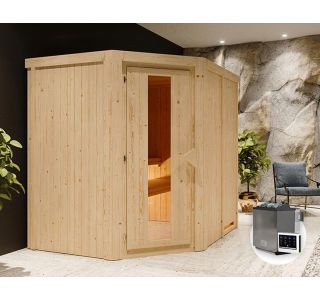 FINSKA SAVNA SIIRIN 1+9KW GRELEC BIO KOTNI VHOD