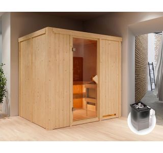 FINSKA SAVNA SODIN 3+ 9KW GRELEC NR PREDNJI VHOD FINSKA SAVNA SODIN 3+ 9KW GRELEC NR PREDNJI VHOD