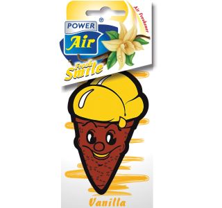 POWERAIR OSVEŽILEC ZA AVTO FRESH SMILE VANILIJA POWERAIR OSVEŽILEC ZA AVTO FRESH SMILE VANILIJA