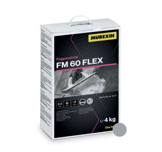 FUGIRNA MASA MUREXIN FM 60 FLEX 135 SIVA 4 KG FUGIRNA MASA MUREXIN FM 60 FLEX 135 SIVA 4 KG