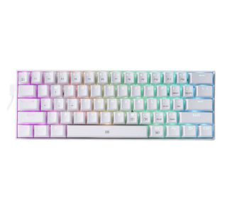 GAMING TIPKOVNICA REDRAGON DRAGONBORN K630 RGB BELA, RDEČA STIKALA