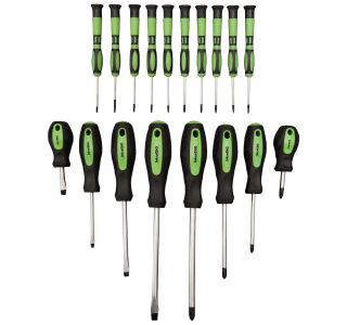 GARNITURA IZVIJAČEV ISKRA ERO HTS 18-DELNI KRIŽNI, RAVNI, TORX, URARSKI