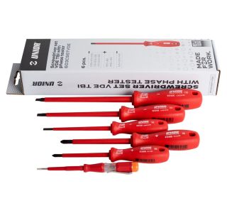 GARNITURA VDE IZVIJAČEV S PREIZKUŠEVALCEM UNIOR 6 DELNA ARTIKEL 603CS6TVDE