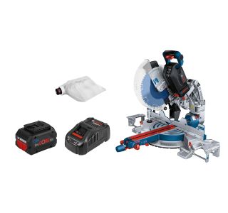 AKU. KROŽNA NAMIZNA ŽAGA BOSCH PROFESSIONAL GCM 18V-305 GDC 2X18V 5.5AH BATERIJE