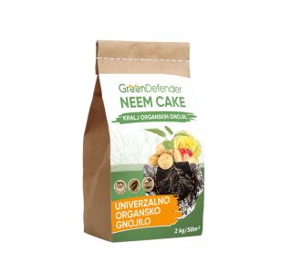 GNOJILO ZA PRIDELAVO GREEN DEFENDER NEEM CAKE 2 KG ORGANSKO GNOJILO