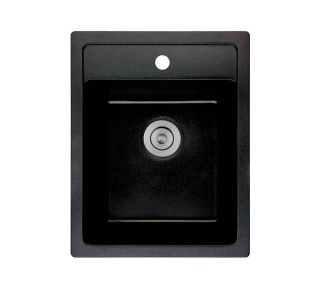 GRANITAL POMIVALNO KORITO INTER CERAMIC ICGS 4050 ČRNO