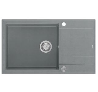 GRANITAL POMIVALNO KORITO QUADRON EVAN 136 XL SIV GRANITAL POMIVALNO KORITO QUADRON EVAN 136 XL SIV