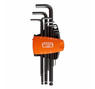 GRT IMBUS KLJUČEV BAHCO 1.5-10 MM OKROGLA GLAVA BE-9678