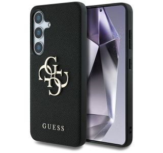GUESS GUHCS25SPGT4MBK OVITEK ZA SAMSUNG GALAXY S25 5G - GRAINED - ČRN