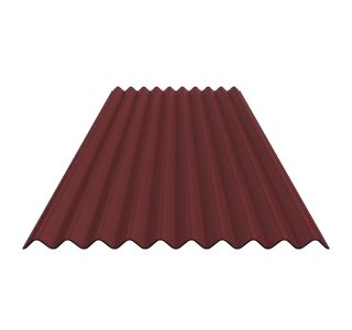 BITUMENSKA VALOVITA GUTTA GUTTAPRAL RDEČA 2000X950 MM