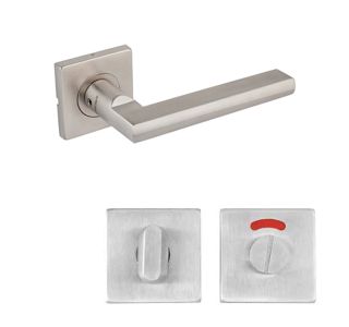 INOX KLJUKA ZA VRATA APECS H-2050 INOX- WC
