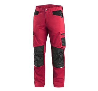 HLAČE CXS SOLIS FLEX DO PASU 62 RDEČE/ČRNA