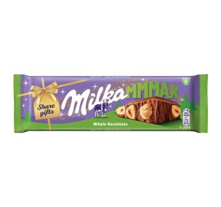 MILKA ČOKOLADA WHOLE NUTS 250 G
