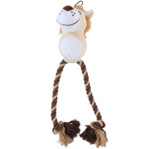 IGRAČA ZA PSA PET TOYS PLIŠASTA VRV, 42CM , SORTIRANO