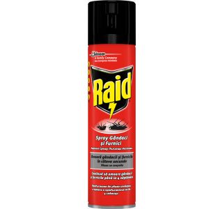 RAID INSEKTICID ZA GOMAZEČE INSEKTE 400 ML RAID INSEKTICID ZA GOMAZEČE INSEKTE 400 ML