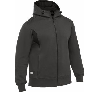 JAKNA BISLEY RAWSON ZIP IZ FLIS SIVA ŠT. XL