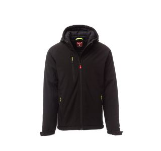 JAKNA PAYPER GALE PAD, ČRNA, 5XL