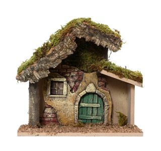 JASLICE DECORIS HIŠKA Z LUBJEM IN MAHOM 23X11X21 CM