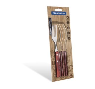 JEDILNI PRIBOR, VILICE TRAMONTINA POLYWOOD 6/1