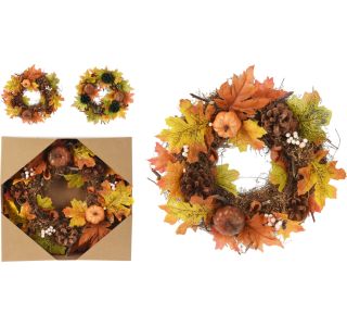 JESENSKA DEKORACIJA EH VENEC 34 CM SORTIRANO