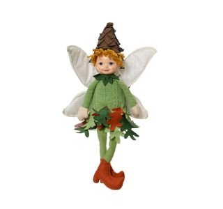 JESENSKA FIGURA DECORIS GOZDNI ŠKRAT S KRILI 24X7X41 CM