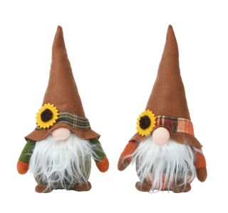 JESENSKA FIGURA DECORIS ŠKRAT S SONČNICO 16X9X28 CM, SORTIRANO