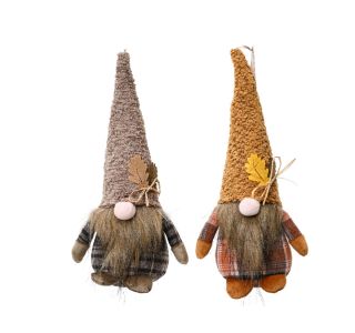 JESENSKA FIGURA DECORIS ŠKRAT Z JAVORJEM LISTOM 12X12X38 CM, SORTIRANO