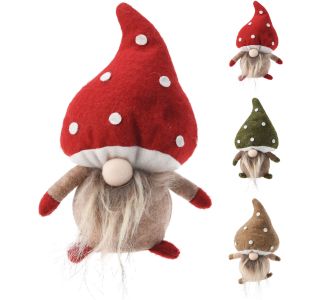 JESENSKA FIGURA EH PALČEK Z MUŠNICO 20 CM SORTIRANO