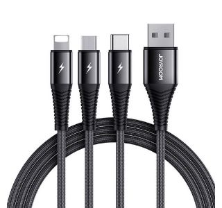 JOYROOM S-1230 G4 POLNILNI KABEL 3V1 LIGHTNING / TYPE C / MICROUSB