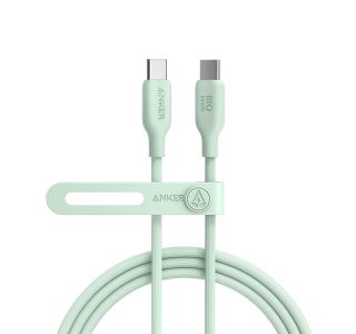 KABEL ANKER BIO USBC-USBC 0.9 ZELENA