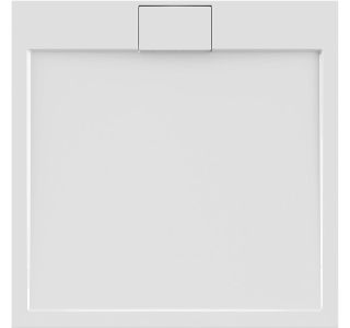 KAD ZA PRHANJE, KOTNA AQUAESTIL SHINY 90X90 BELA