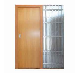 KOVINSKA KASETA ZA DRSNA VRATA QUICK MAVEC 100 MM PREHOD 700X2000 MM