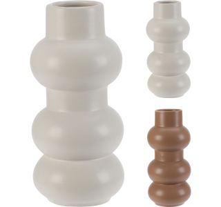 KERAMIČNA VAZA EH KERAMIČNA 9X20 CM, SORTIRANI BARVI