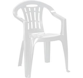 KETER MALLORCA VRTNI  STOL, BELA BARVA