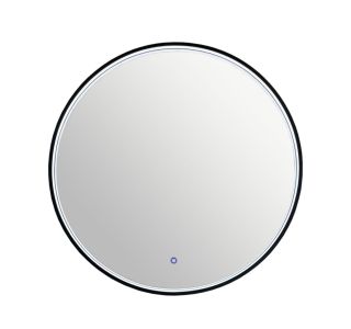 KLASIČNO OGLEDALO FEROTEHNA ATENA D 70 ČRNO LED ROČNO STIKALO KLASIČNO OGLEDALO FEROTEHNA ATENA D 70 ČRNO LED ROČNO STIKALO